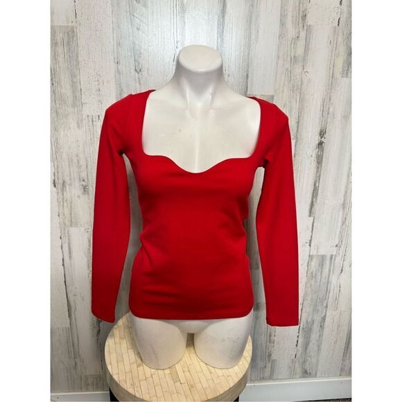 H&M Red blouse - Picture 1 of 7